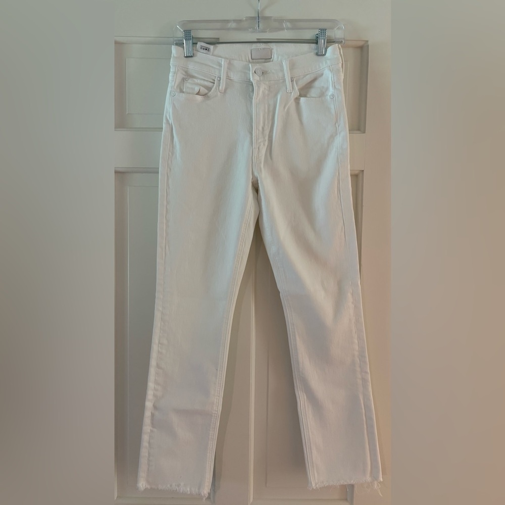 Mother Denim White Jeans